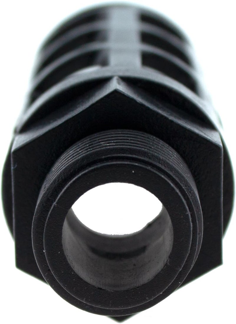 TAODAN 5pcs Plastic Exhaust Air Silencer, 1/2" Air Line Pneumatic Muffler Black Air Compressor Fitting - Image 2